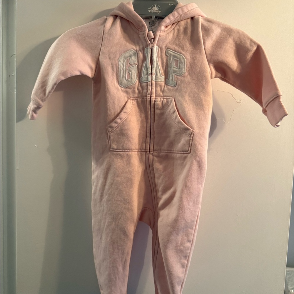Disney Pink Kids One Piece Footie